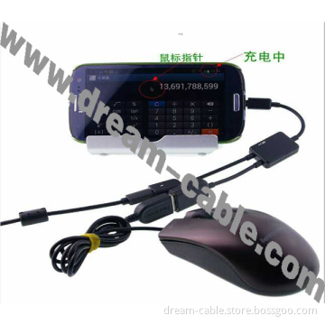 Single Port Universal Micro USB OTG Hub for Smartphone and Table